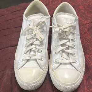 Converse White Low-Top Sneakers